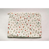 Petite Bouquet Timeless Floral Ruffle Zipper Pouch
