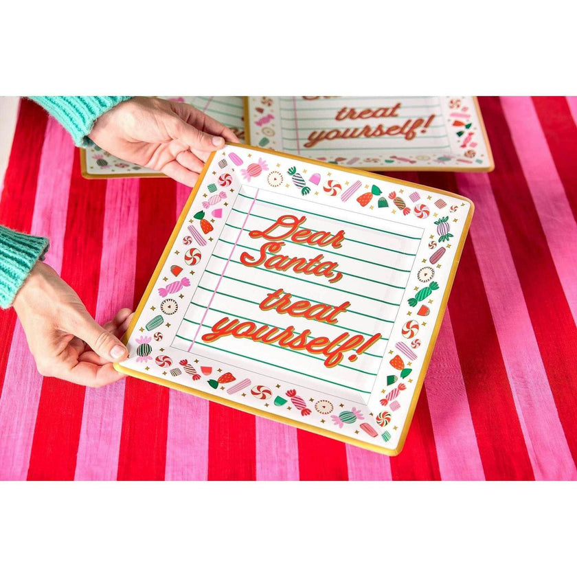 Santa Treats Dessert Plates (10 count)