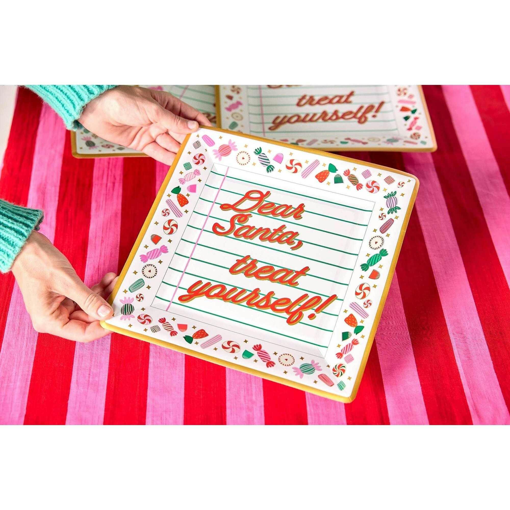 Santa Treats Dessert Plates (10 count)