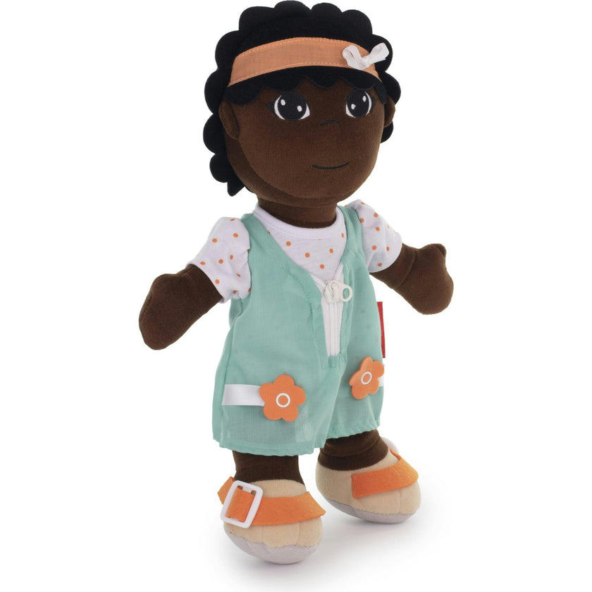 Washable Diversity Fastening Doll