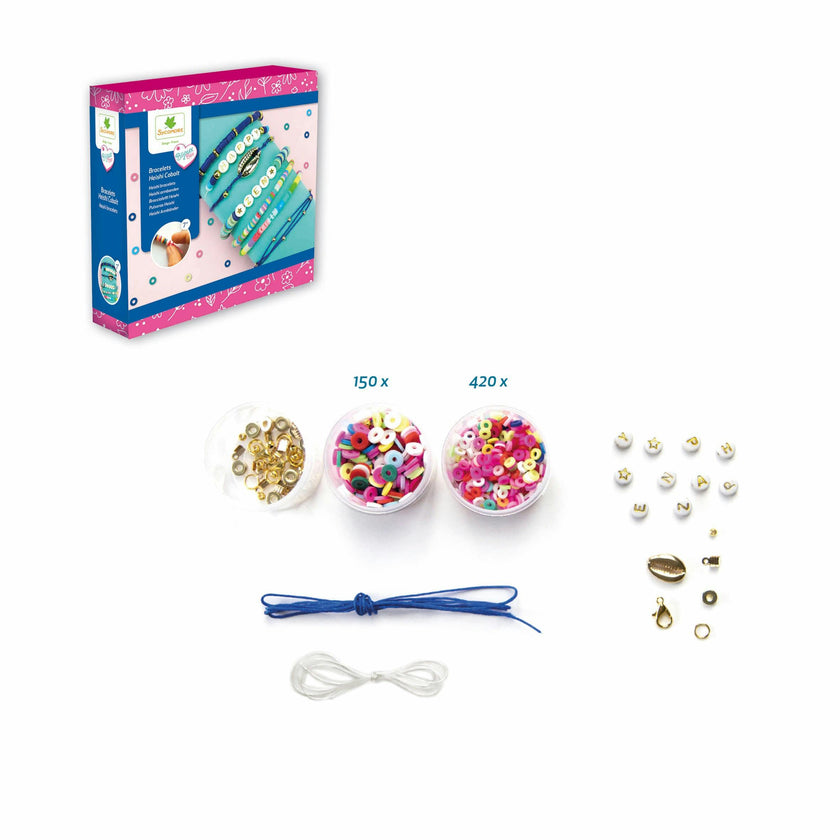 Bijoux Box - Heishi Beads Bracelets - Cobalt - 7y+