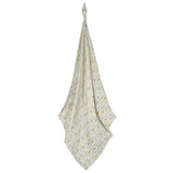 Vintage Trailers Organic Cotton Muslin Swaddle Blanket