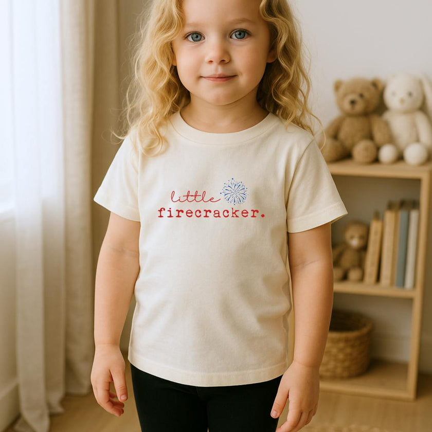 Little Firecracker Organic Kids T-Shirt