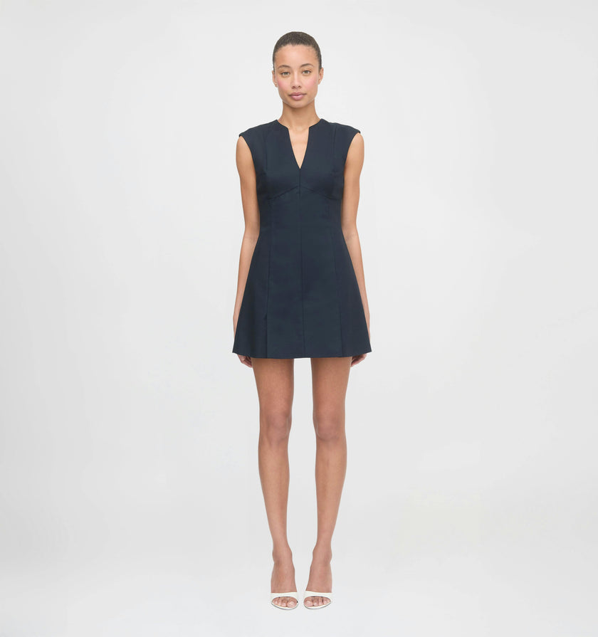 The Holly Dress - Dark Navy