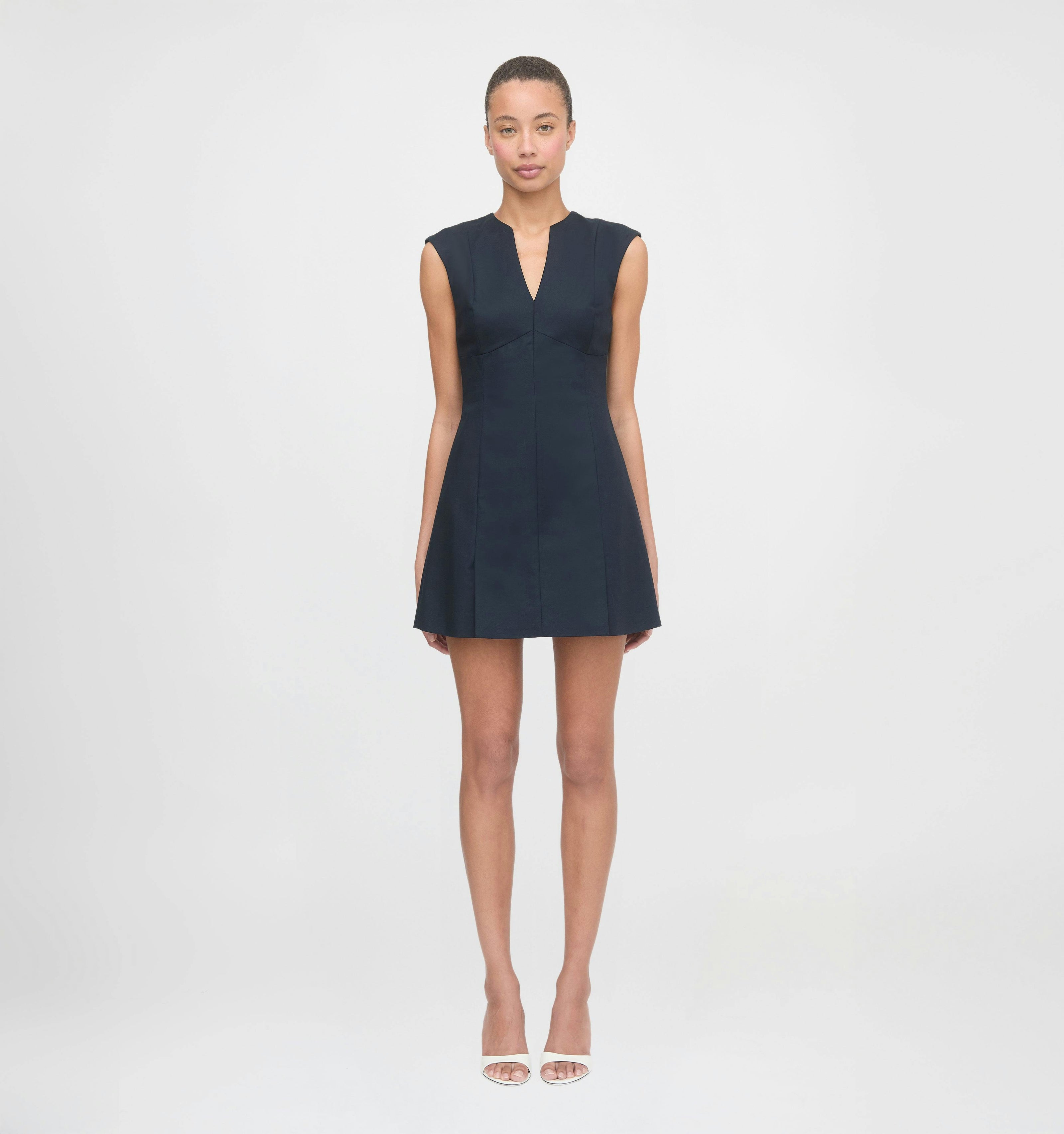 The Holly Dress - Dark Navy