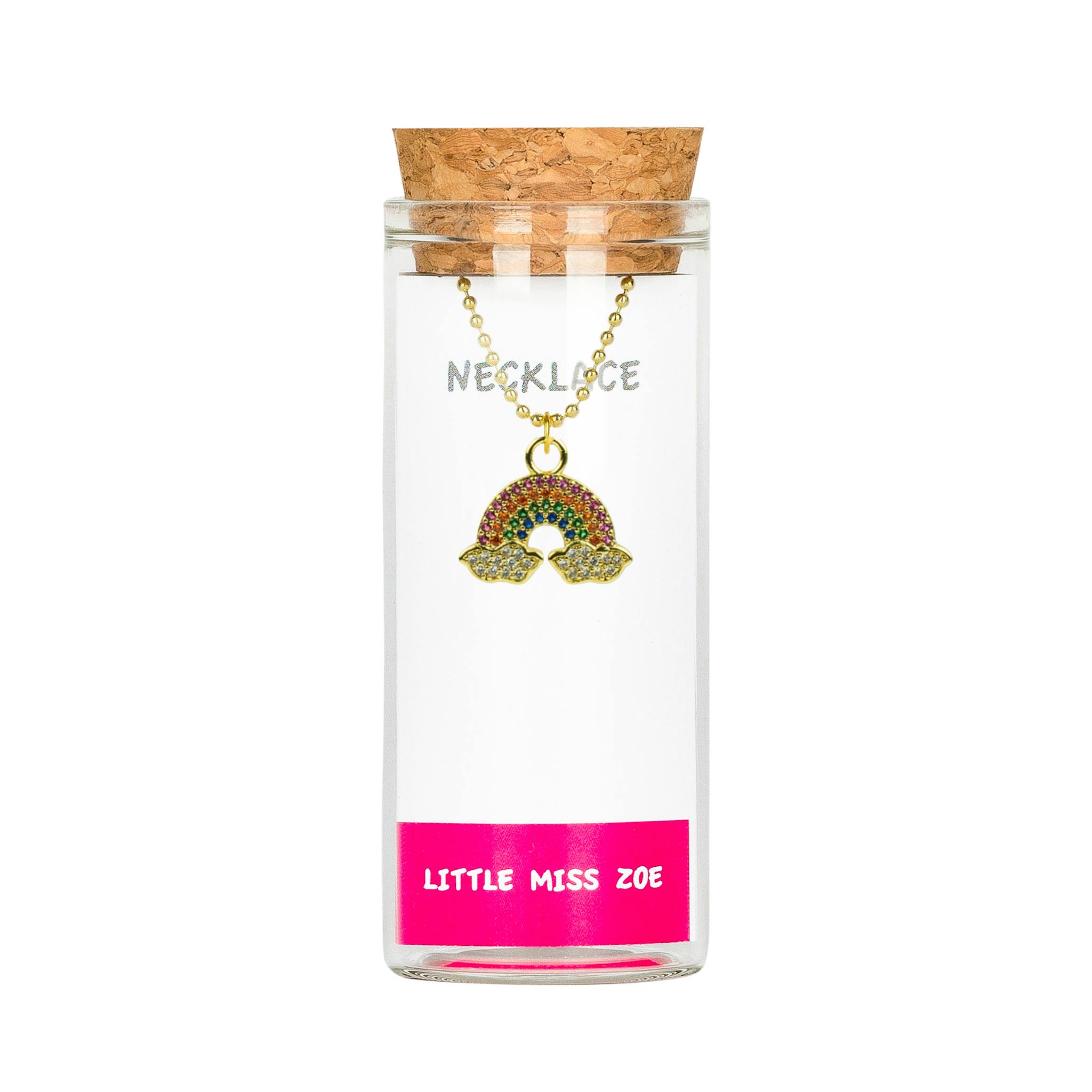 Charming Necklace in a Bottle