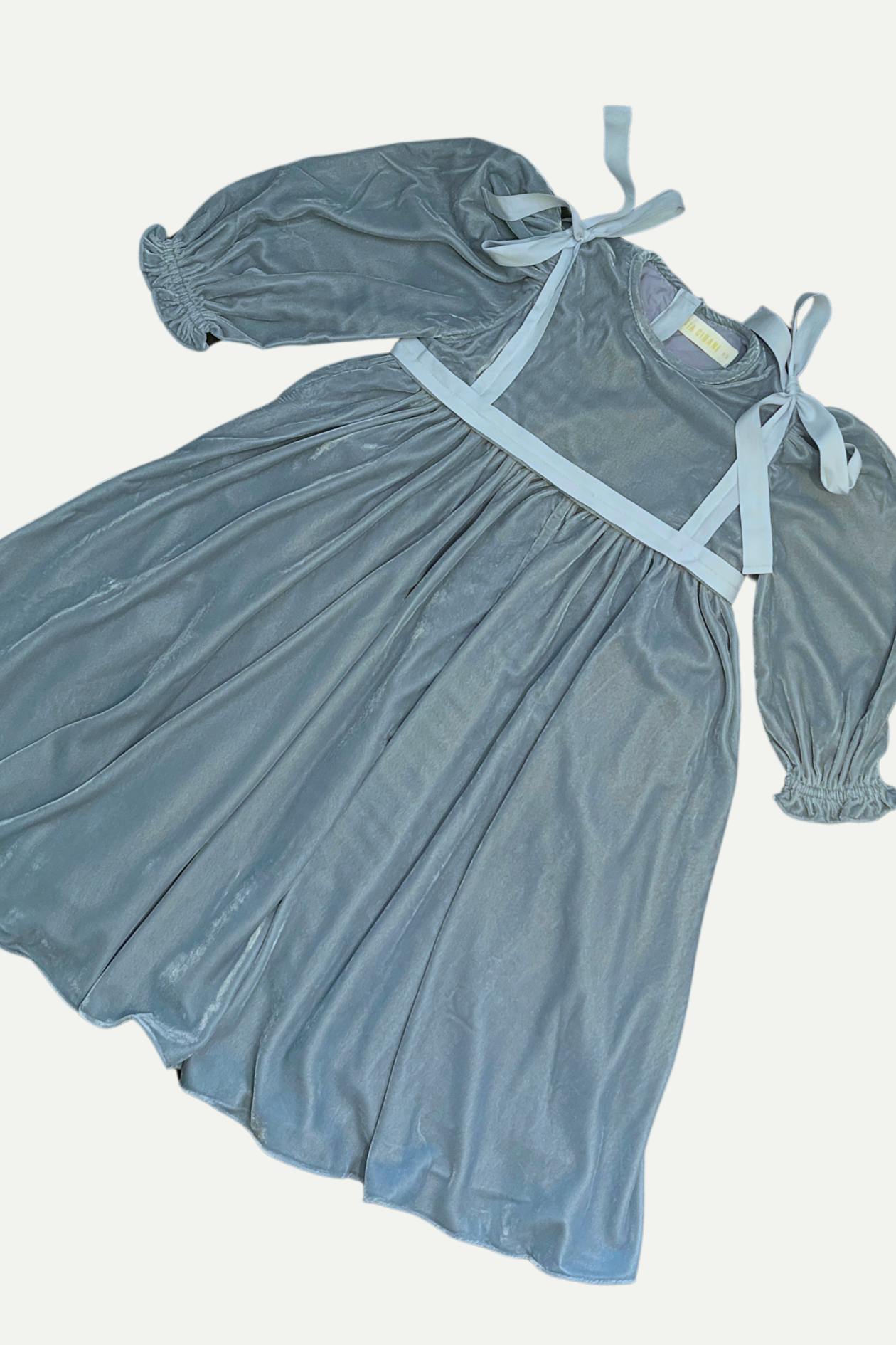 TEA LENGTH LUNA BIB DRESS
