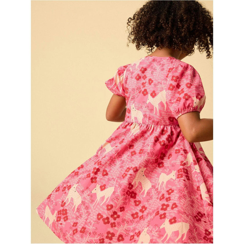 Tie Wrap Neck Dress, Multi