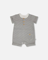 Cotton Jersey Romper