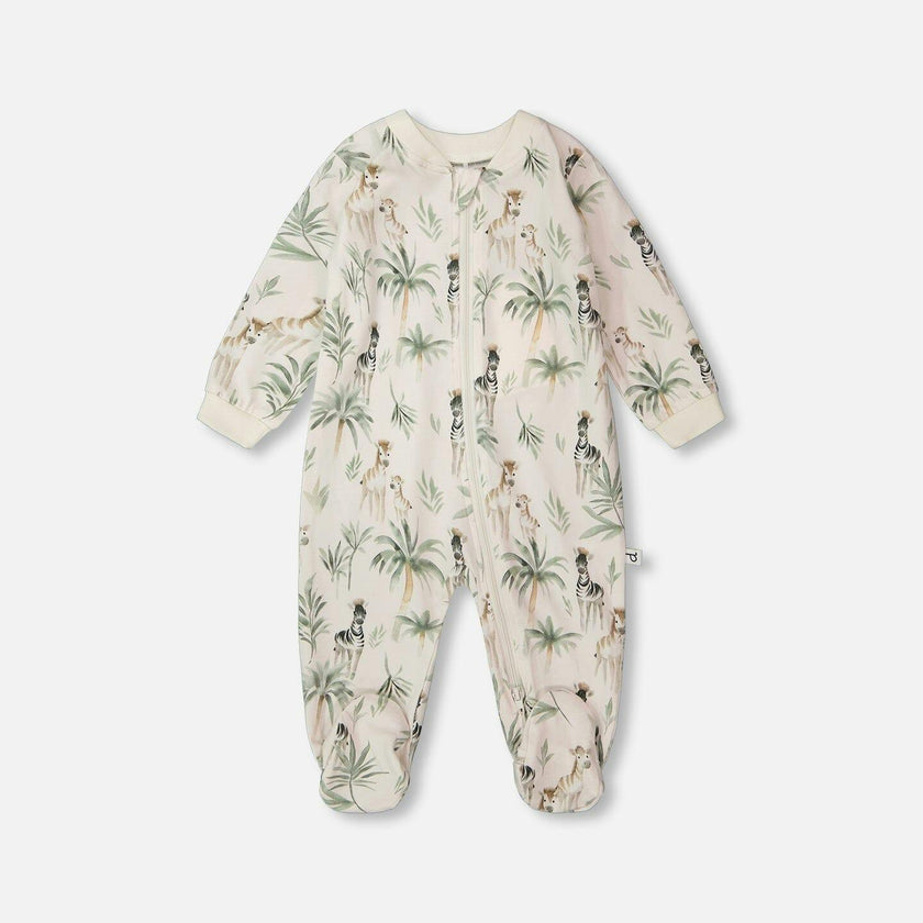 Baby Organic Cotton Jersey One-Piece Pajamas