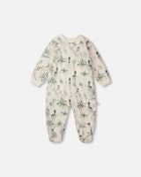 Baby Organic Cotton Jersey One-Piece Pajamas