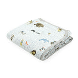 Original Cotton Muslin Quilt - Party Animals