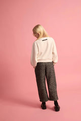 Knit Lace Cardigan Cream