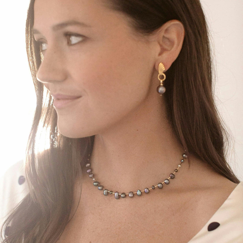 Golden Rod Necklace