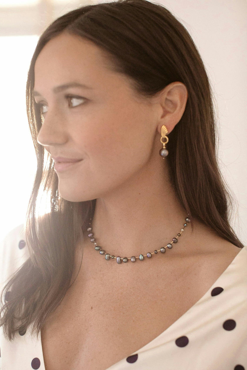 Golden Rod Necklace