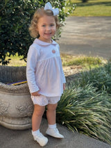 French Knot Pumpkin Bloomer Set