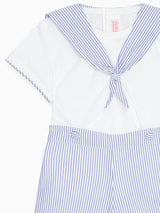 Dark Blue Stripe Antonio Baby Boy Set