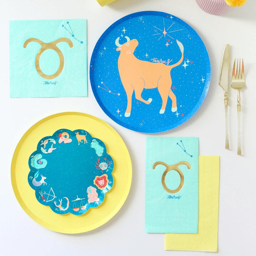 Zodiac Taurus Large Napkins
