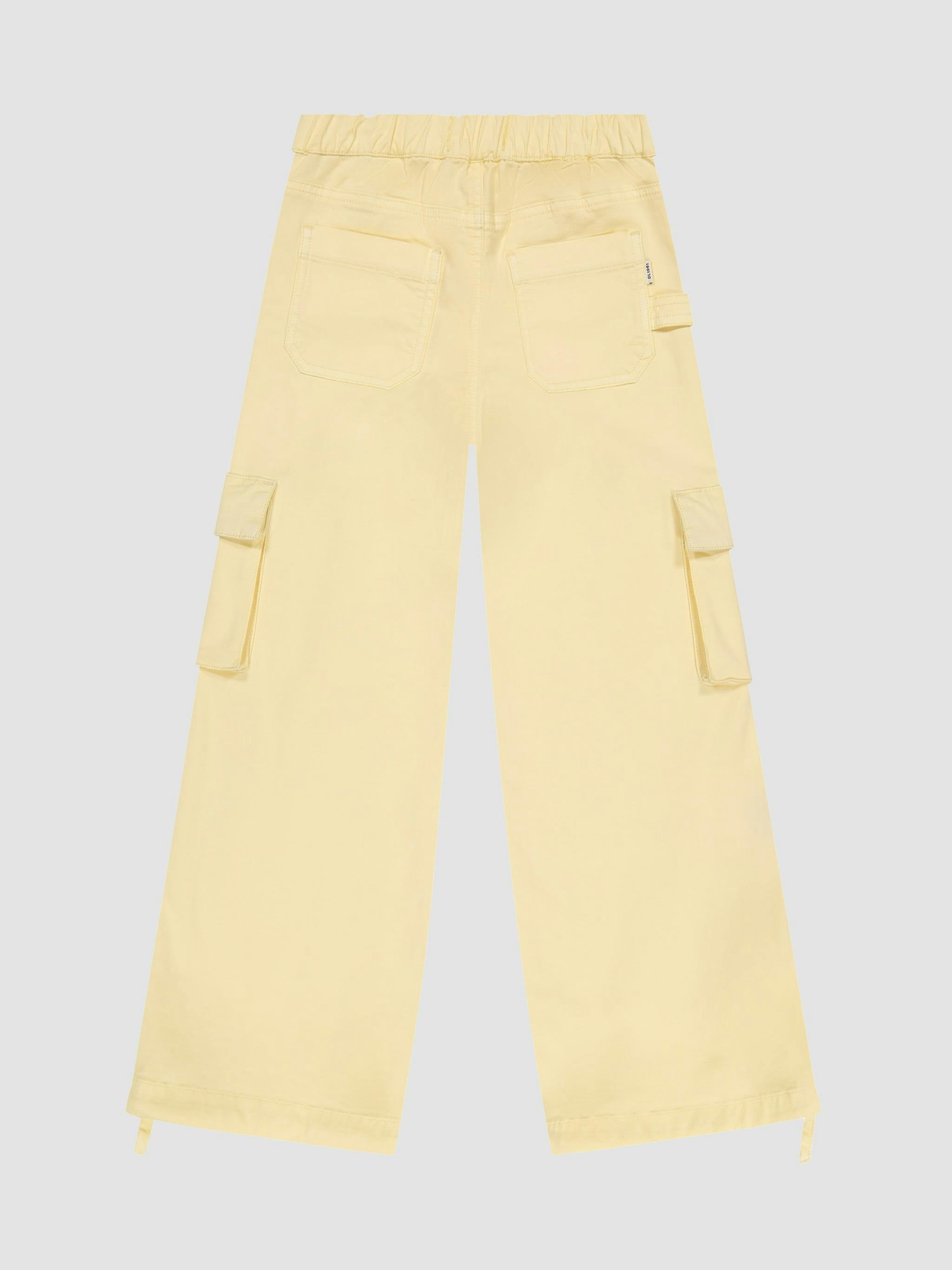 Lily Wide Leg Jogger | Citron