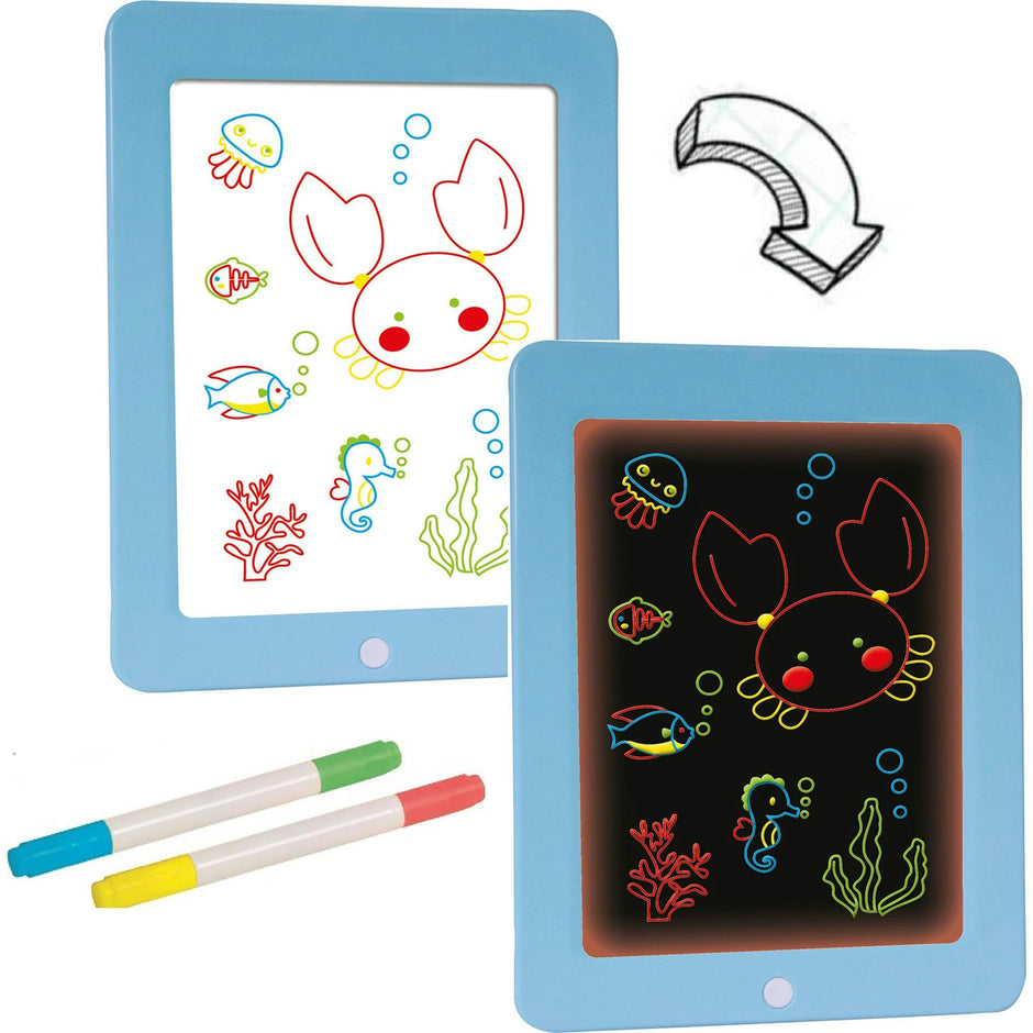 Buddy & Barney: Neon Glow Drawing Board