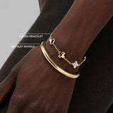 Gold Charm Bracelet - Azura Bracelet