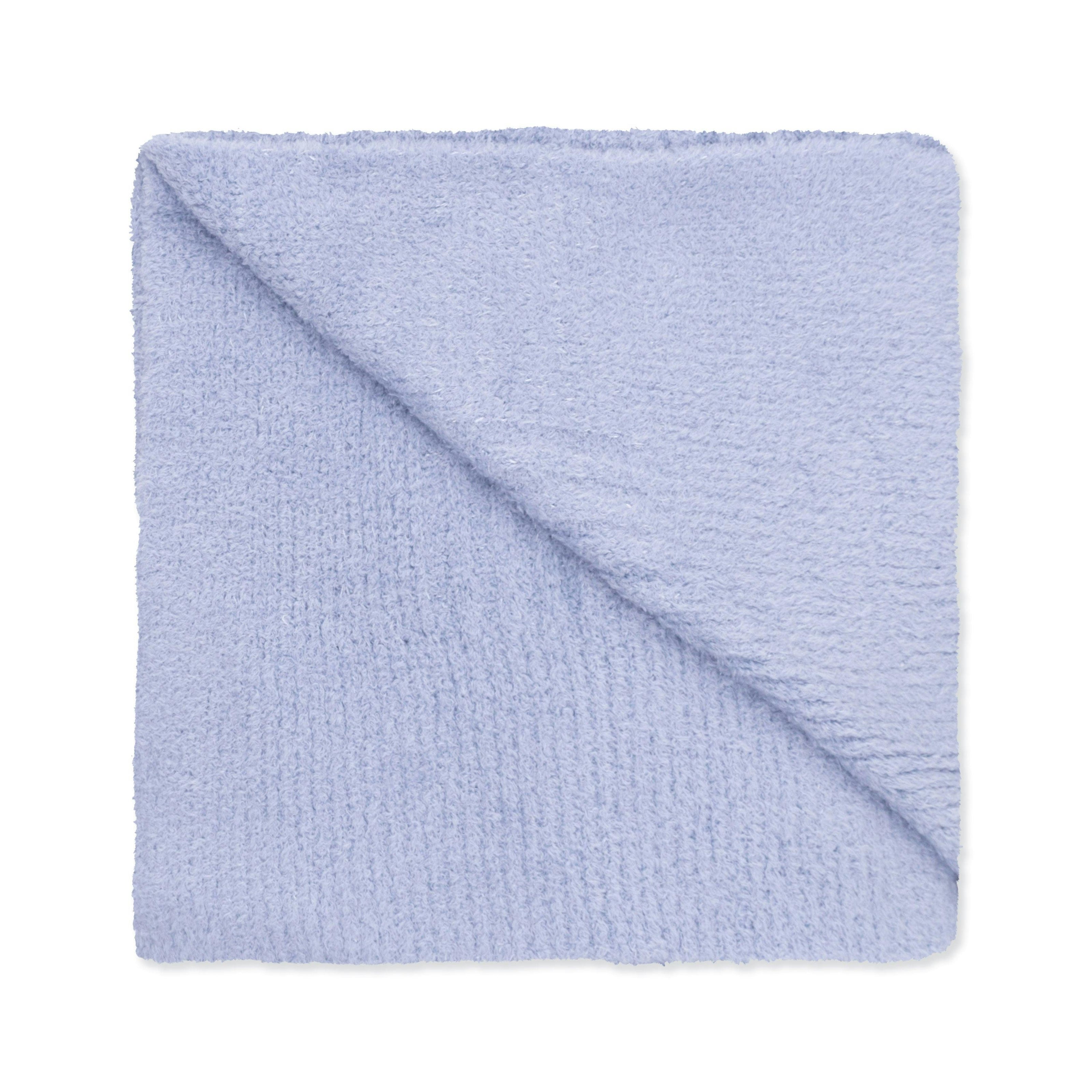 Chenille - Dusty Blue Blanket
