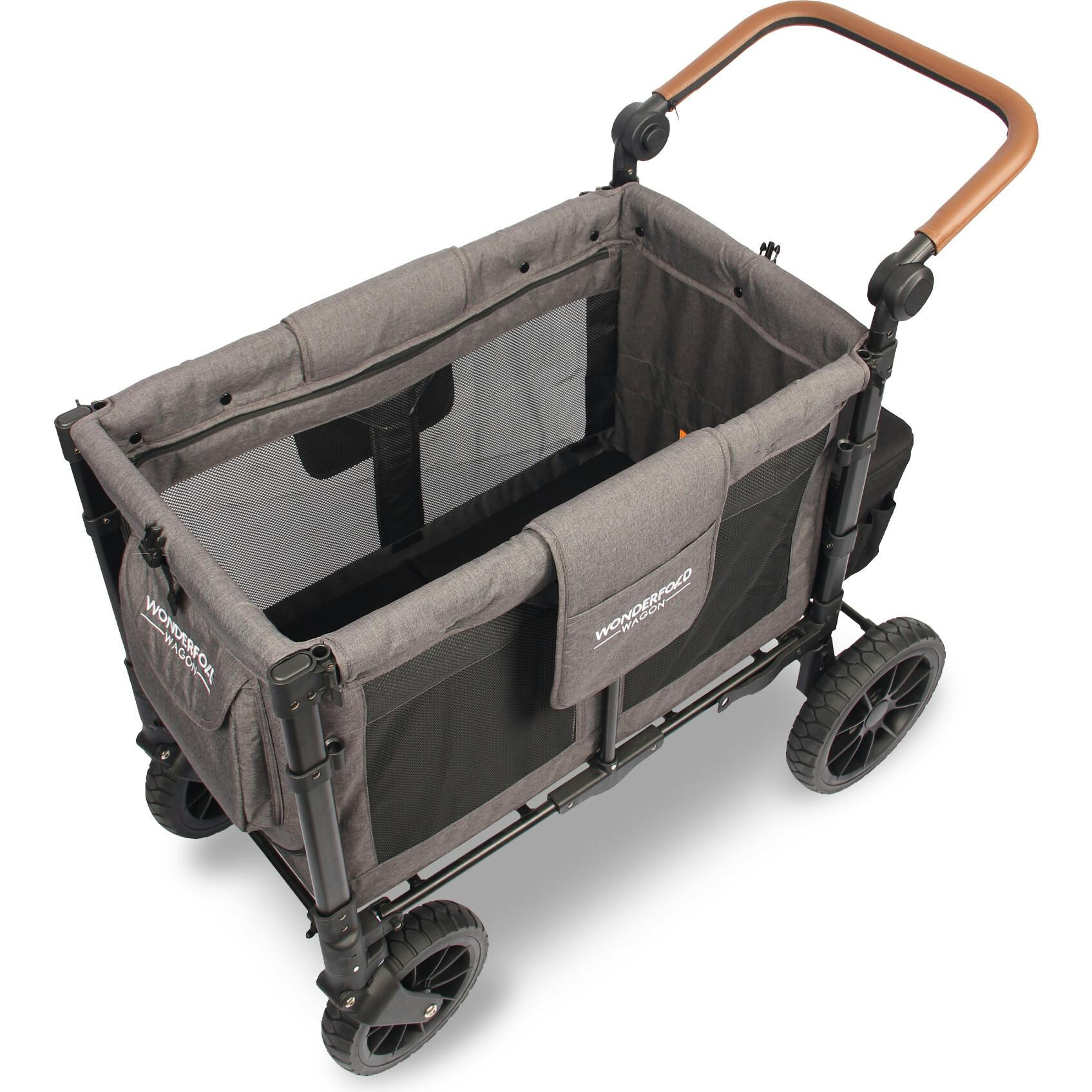 Premium Double Wagon Style Luxe Stroller