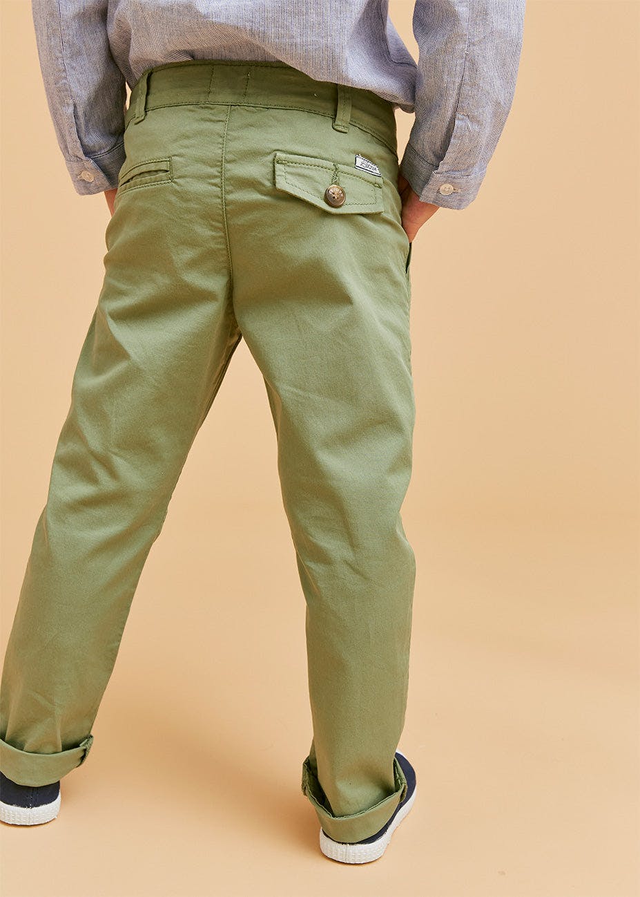 Cotton Chino Trousers