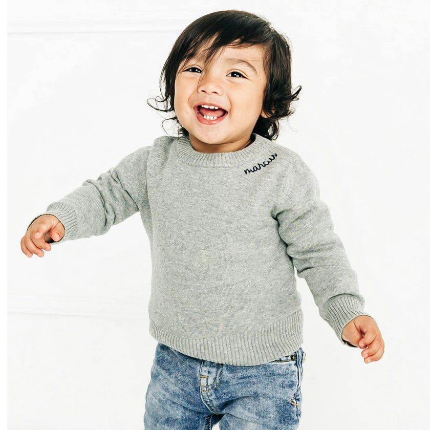 Custom Embroidered Crewneck Sweater