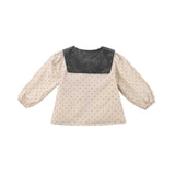 Beige Polka Dot Outfit