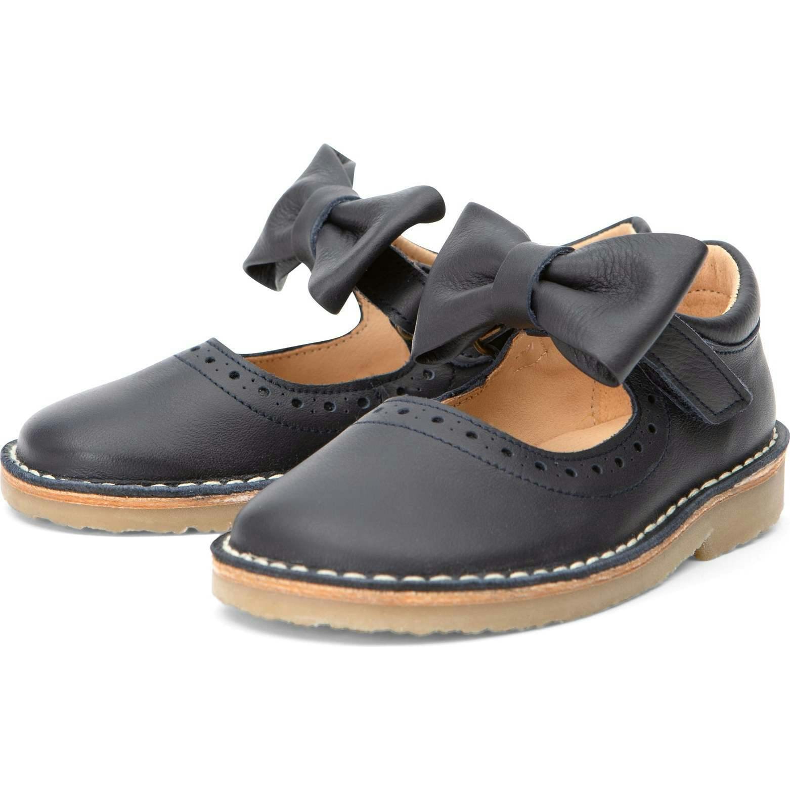 Martha Bow Mary Jane Shoe Black