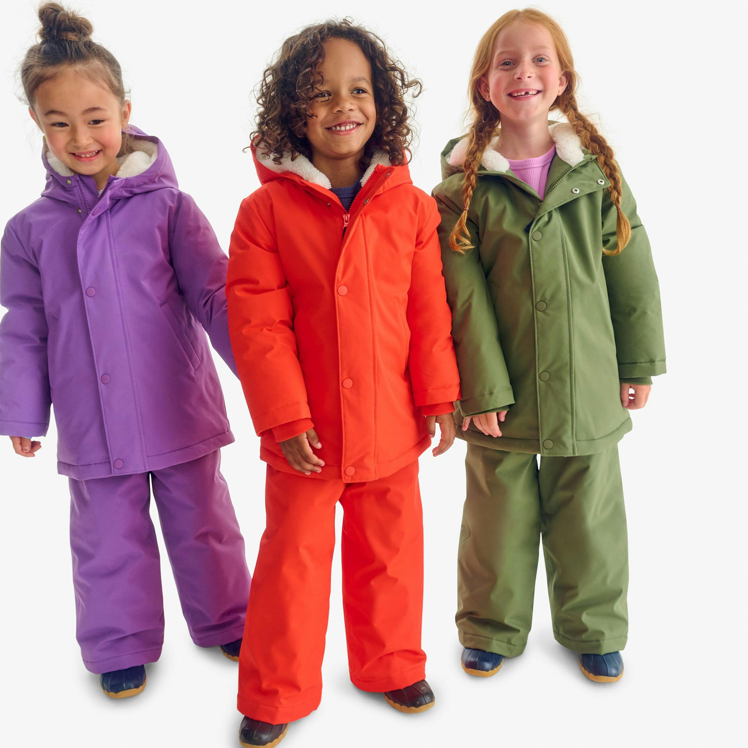 Kids weatherproof snow pant