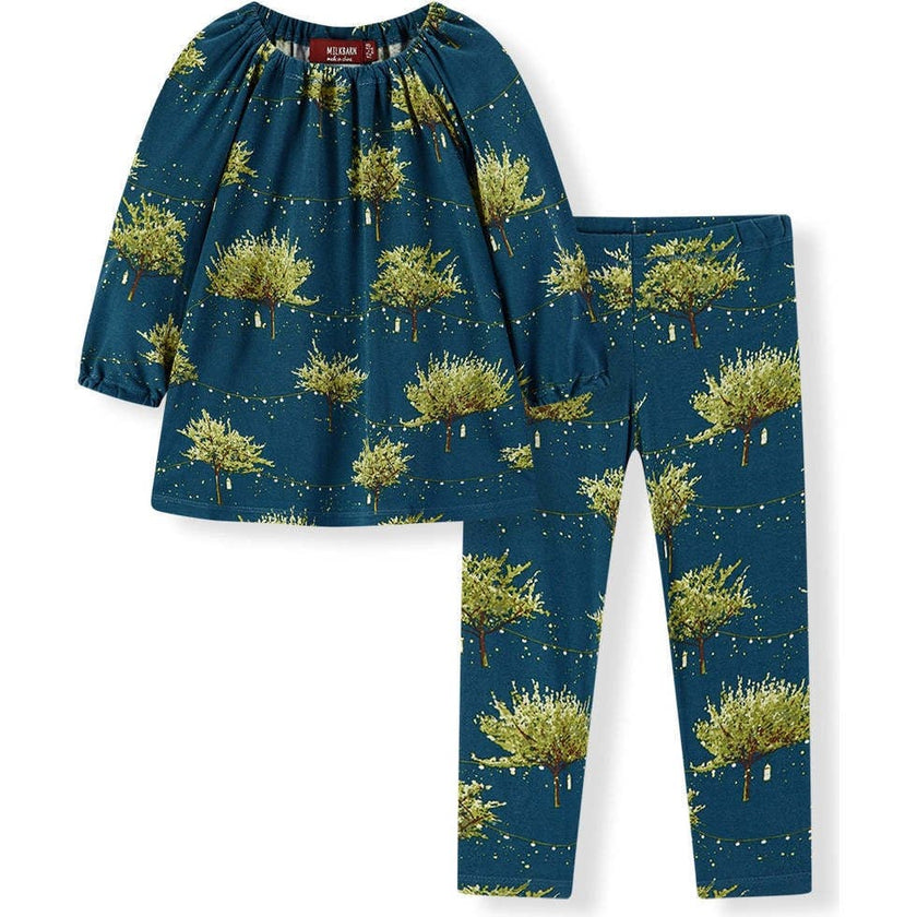 Firefly Bamboo Dress & Legging Set