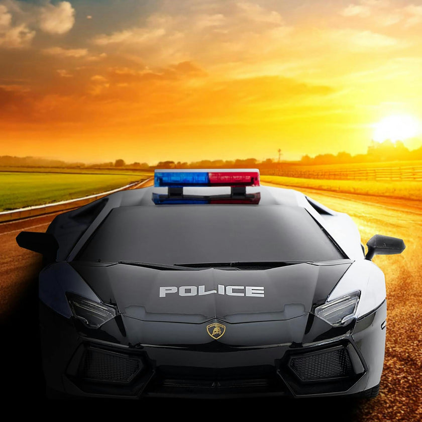 CMJ RC Car: Lamborghini Aventador LP700-4 - Police Car