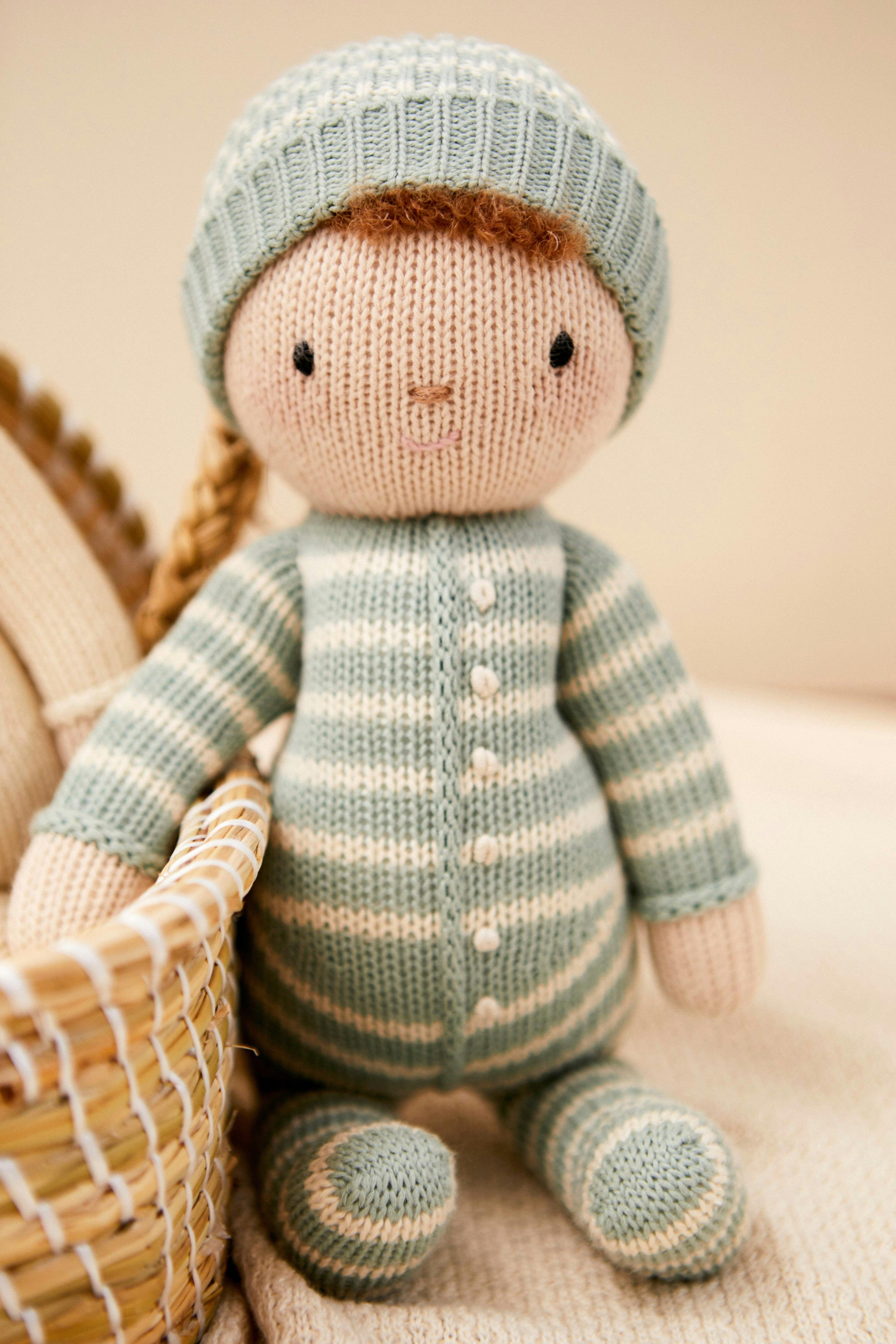 Baby Liam doll Jade & Natural 11