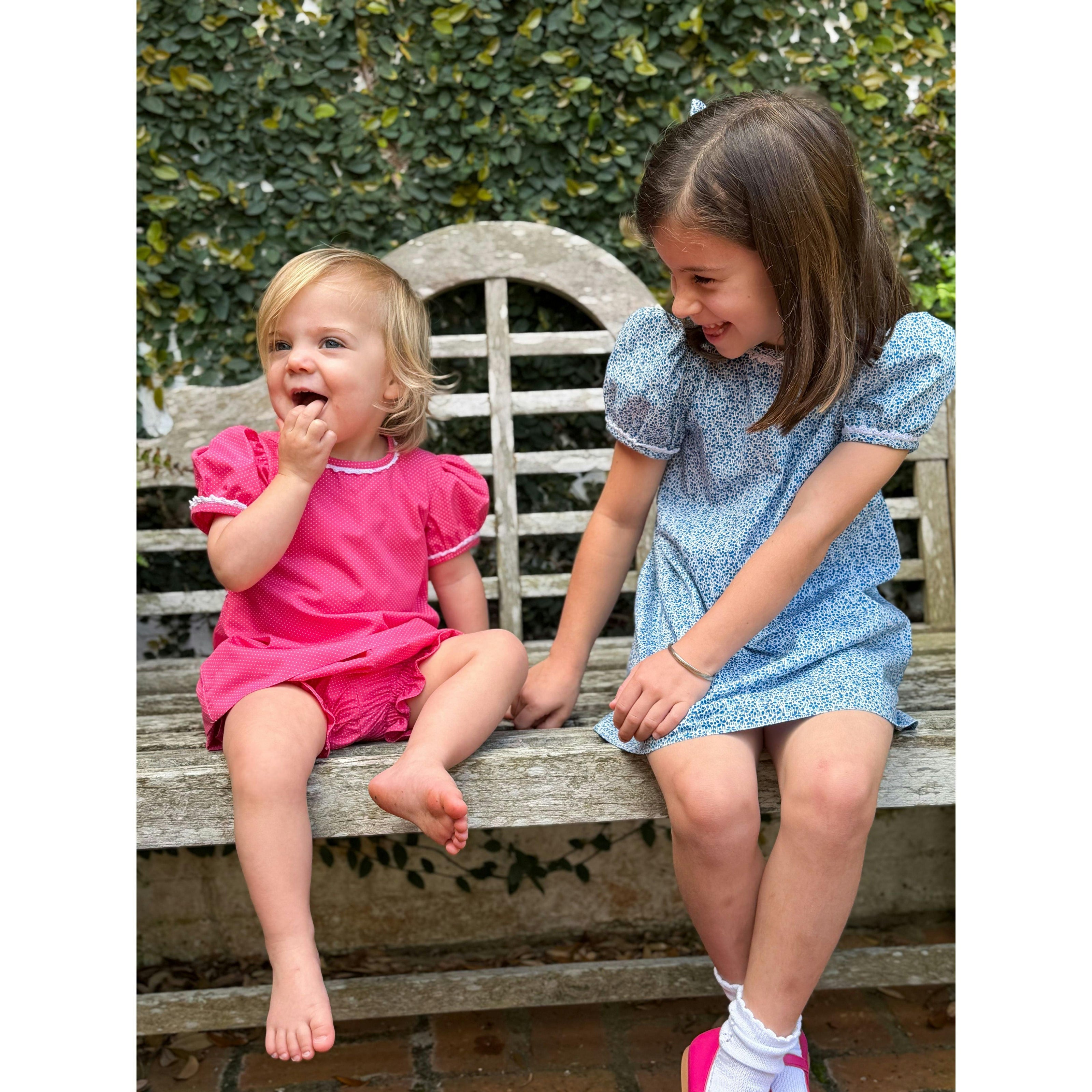 Lane Dress Set in Candy Bitty Dot