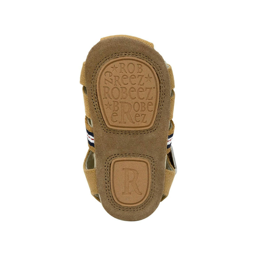 Stuart Suntan Canvas Sandal