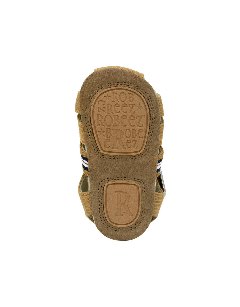 Stuart Suntan Canvas Sandal