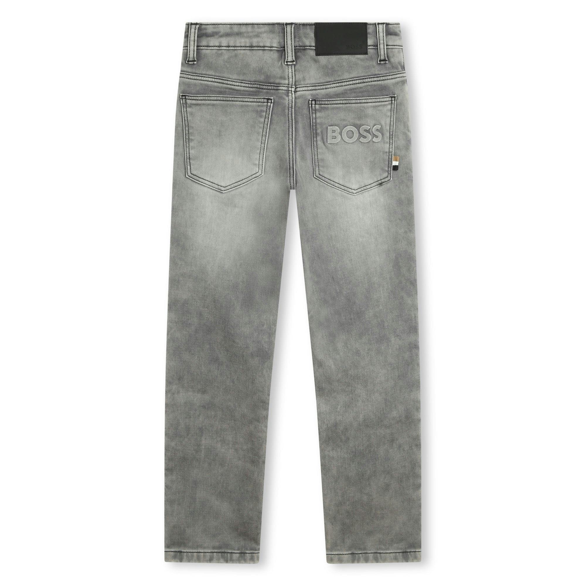 Gray Denim Jeans