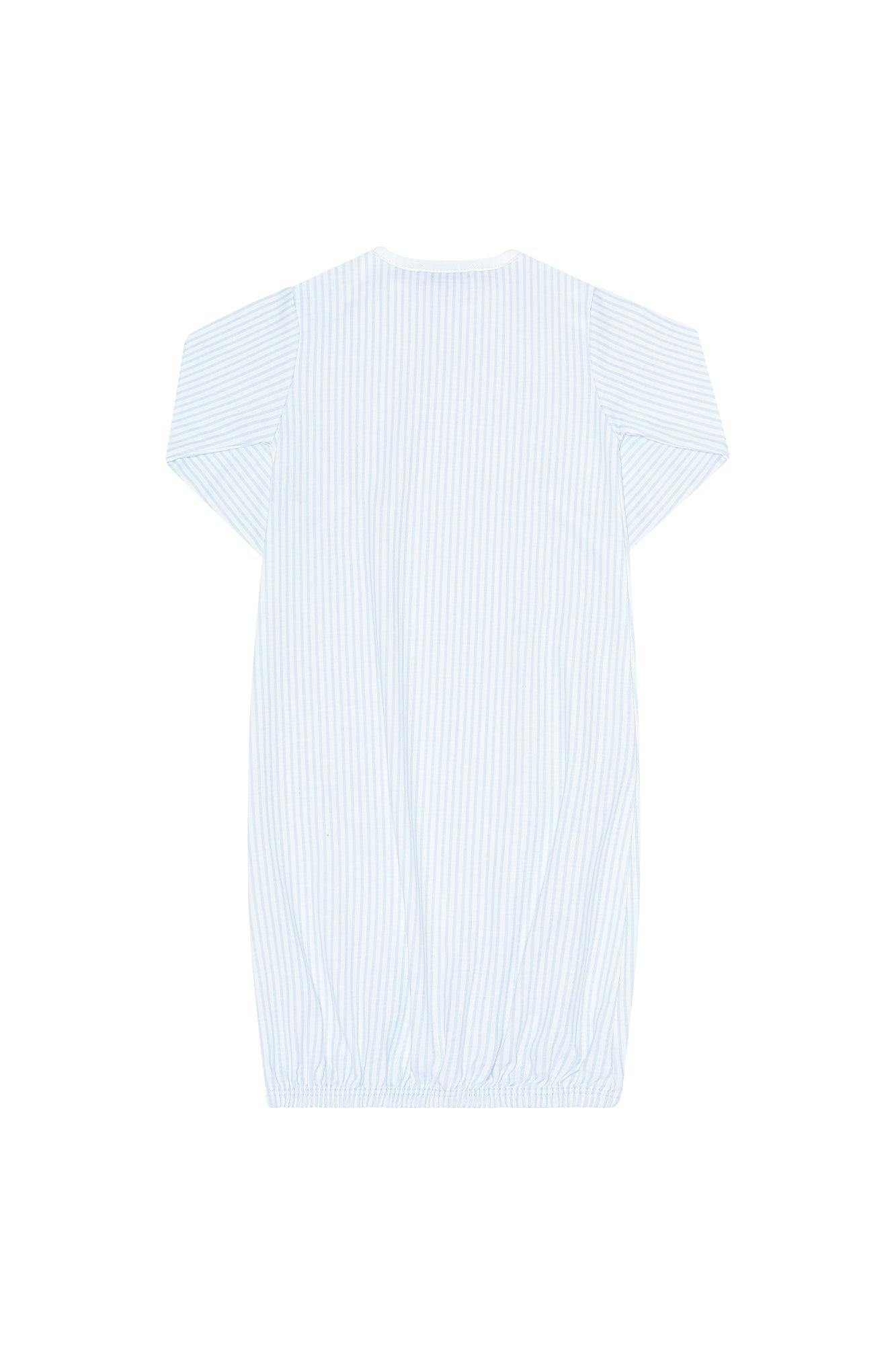 Blue Classic Stripes Gown