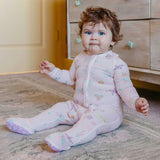 Zip-Up Footie Pajama - Enchanted Friends