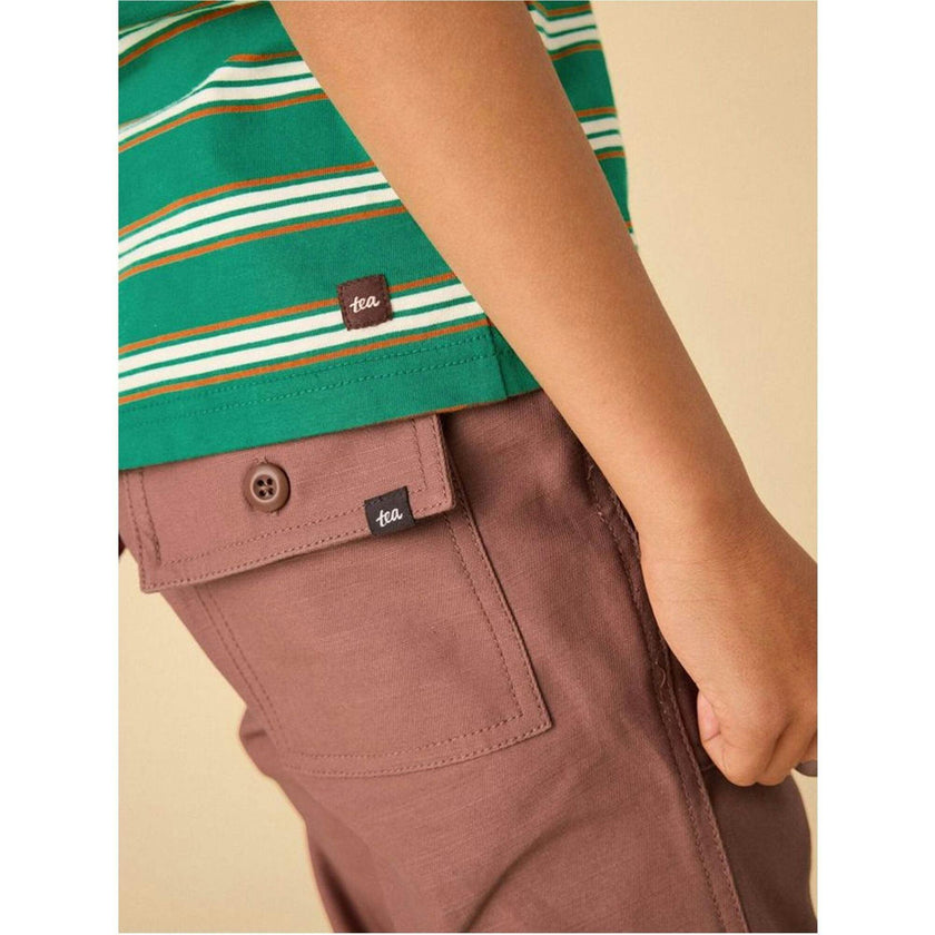 Game On Reverse Twill Joggers, Red