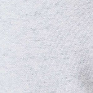 Girls Quarter Zip Sweatshirt in Light Ash Gray