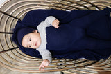 Cutie Color-Block Long Sleeve Footie