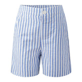 Seersucker Stripe Shorts