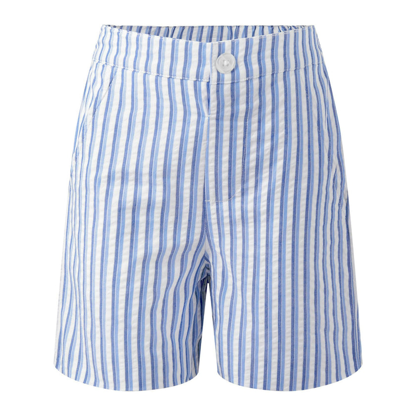 Seersucker Stripe Shorts