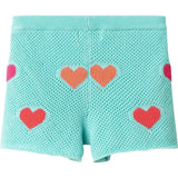 Girls Heart Crochet Set | Aqua Hearts