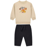 BONTON Breakfast Baby Set - Beige Corgi