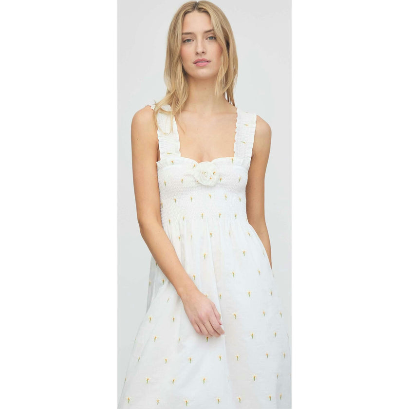 The Rosetta Nap Dress - Daisy Organza