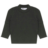 Low Mock Neck Top